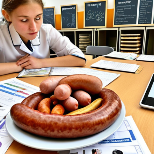 Home 13 **"A German student at a desk, surrounded by a complex array of study materials, visually representing the diverse regional focuses of a nationwide food hygiene exam. Textbooks and digital screens display distinct topics: one showing traditional Bavarian sausage production and dairy hygiene, another focusing on modern food technology and digital traceability from North Rhine-Westphalia, and a third illustrating urban food concepts and international standards pertinent to Berlin. A subtle map of Germany in the background highlights these regional specializations, emphasizing the varying priorities across federal states. The student appears focused but slightly overwhelmed by the breadth of specific knowledge required. Realistic, detailed, academic study environment, German cultural context."**